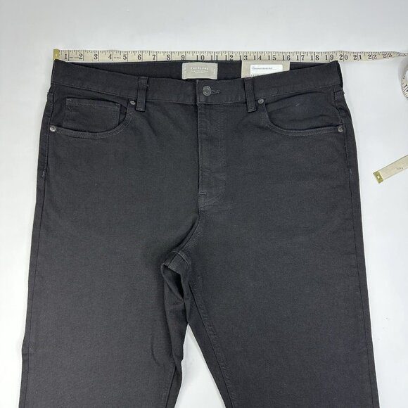 Everlane Uniform Men NWT Black The Slim 4-Way Stretch Jean W38-39/L32 - Picture 10 of 14
